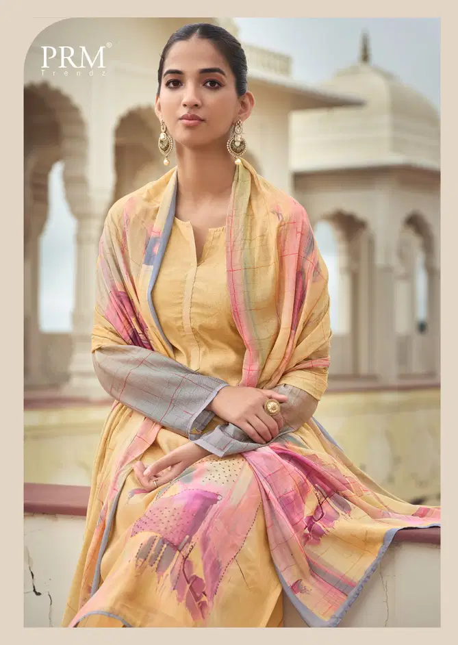 Eknoor By Prm Muslin Silk Digital Printed Dress Material Wholesale Shop In Surat